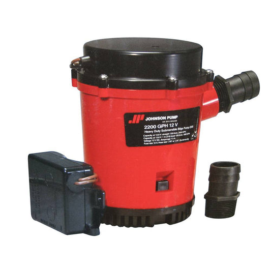 Johnson Pump 2200GPH Ultima Combo Auto Bilge Pump - 12V [02274-001] - Twin Screws Marine Service