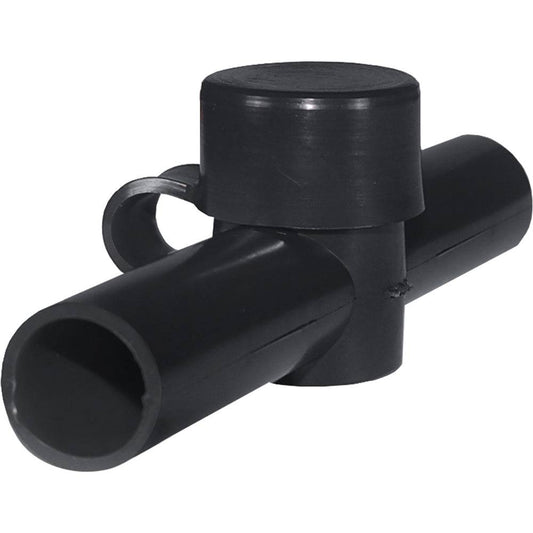 Blue Sea 4002 Cable Cap Dual Entry - Black [4002] - Twin Screws Marine Service