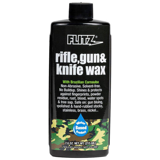 Flitz Rifle, Gun & Knife Wax - 7.6 oz. Bottle [GW 02785] - Twin Screws Marine Service