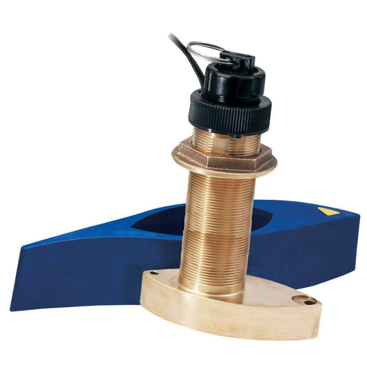 Garmin B744VL Long Stem Bronze Thru-Hull Depth/Temp/Speed w/FB - 8 Pin [010-10193-22] - Twin Screws Marine Service