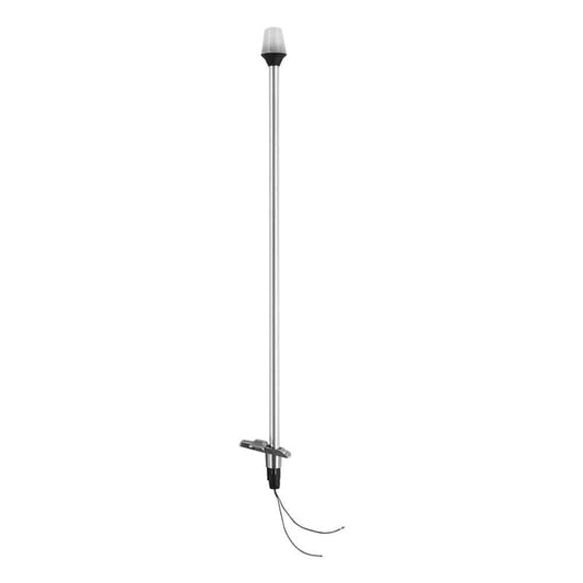 Attwood Stowaway Light w/2-Pin Plug-In Base - 2-Mile - 24" [7100A7] - Twin Screws Marine Service