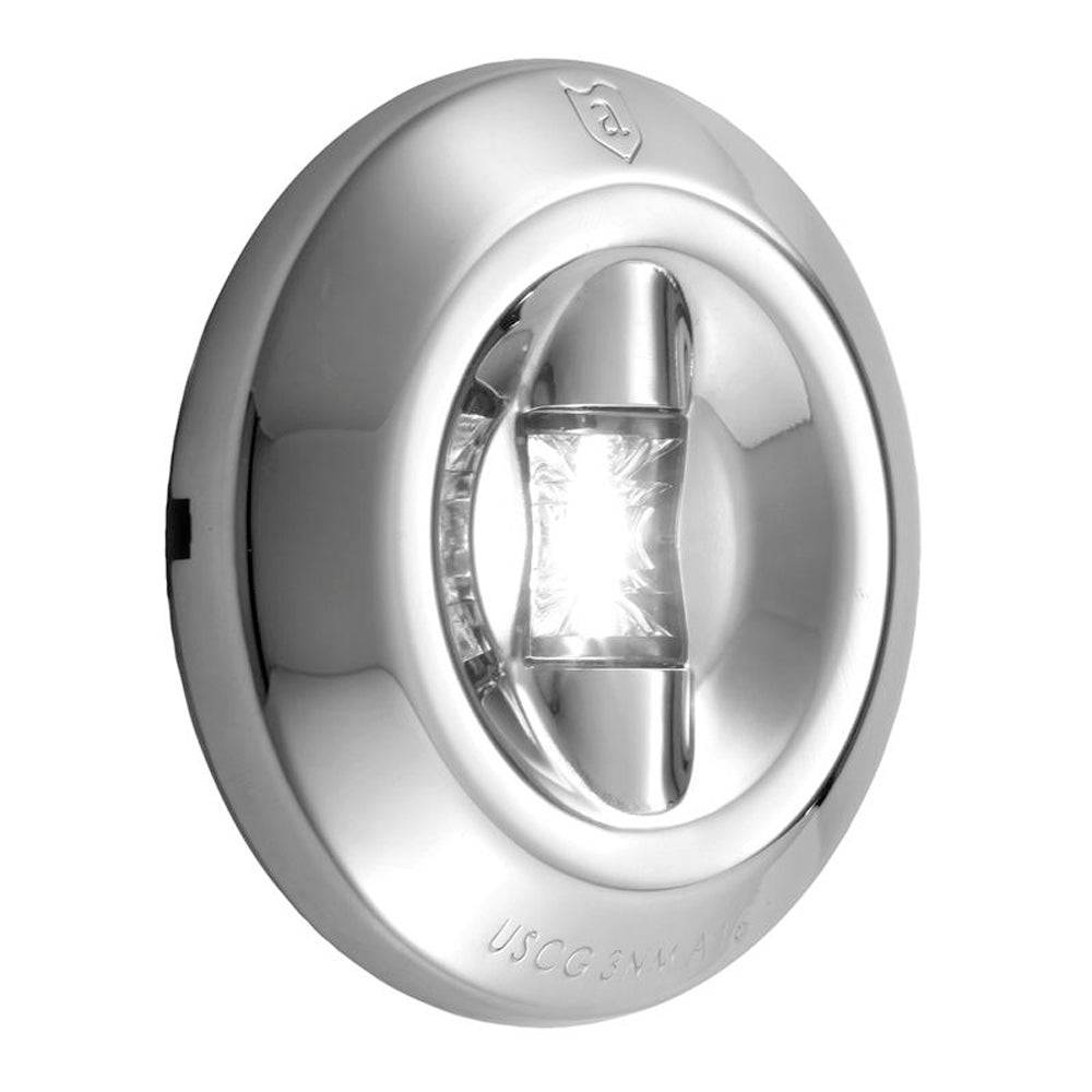 Attwood LED 3-Mile Transom Light - Round [6556-7] - Twin Screws Marine Service