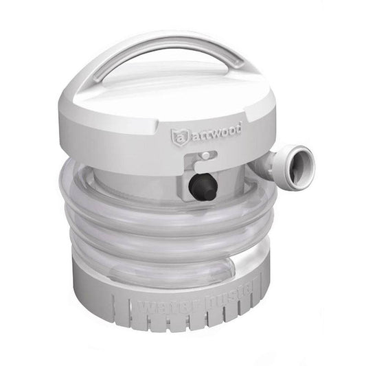 Attwood WaterBuster Portable Pump - 200 GPH [4140-4] - Twin Screws Marine Service