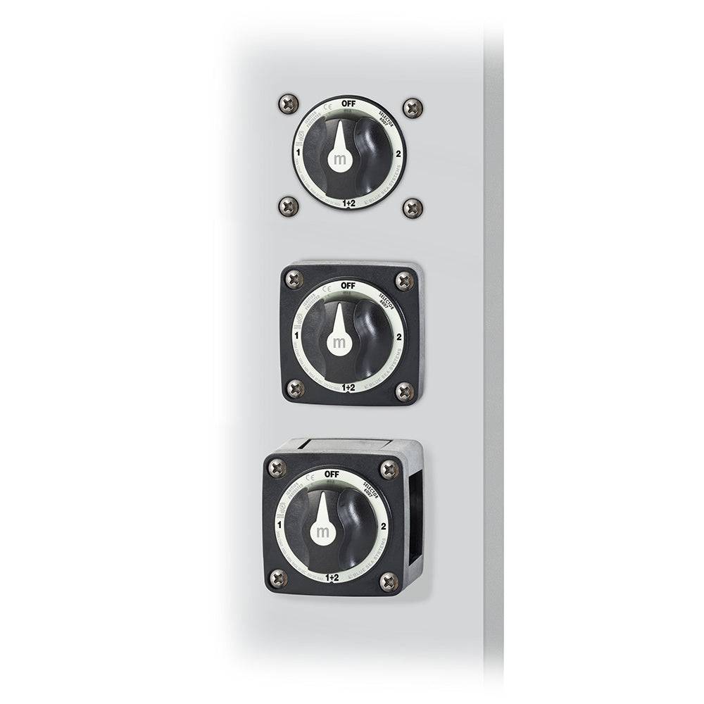 Blue Sea 6007200 Battery Switch Mini - 4 Position - Black [6007200] - Twin Screws Marine Service