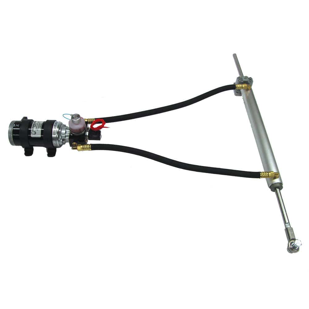 Octopus 12" Stroke Remote 38mm Linear Drive - 12V - Up To 60' or 33,000lbs [OCTAF1212LAR12] - Twin Screws Marine Service