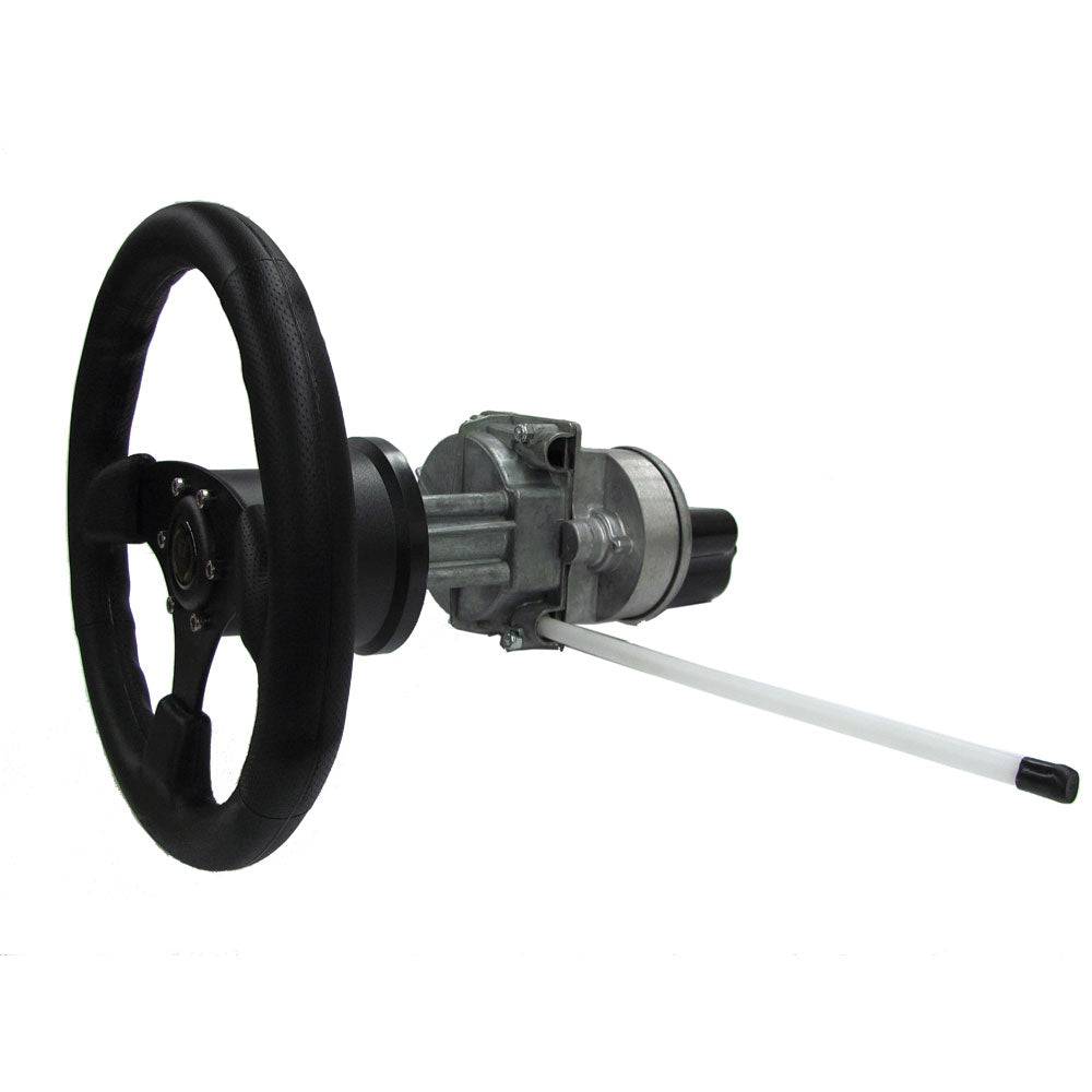 Octopus Type S Straight Shaft f/Mounting Behind the Dash f/Mechanical Drive Systems - Includes 90 Degree Bezel Kit [OCTAFMDMSW] - Twin Screws Marine Service