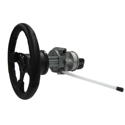Octopus Type S Straight Shaft f/Mounting Behind the Dash f/Mechanical Drive Systems - Includes 90 Degree Bezel Kit [OCTAFMDMSW] - Twin Screws Marine Service