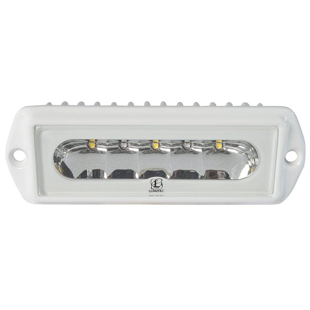 Lumitec Capri2 - Flush Mount LED Flood Light - 2-Color White/Blue Dimming [101099] - Twin Screws Marine Service