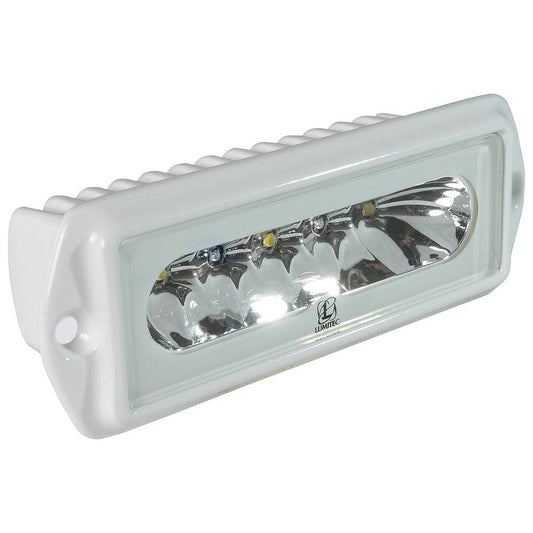 Lumitec Capri2 - Flush Mount LED Flood Light - 2-Color White/Blue Dimming [101099] - Twin Screws Marine Service