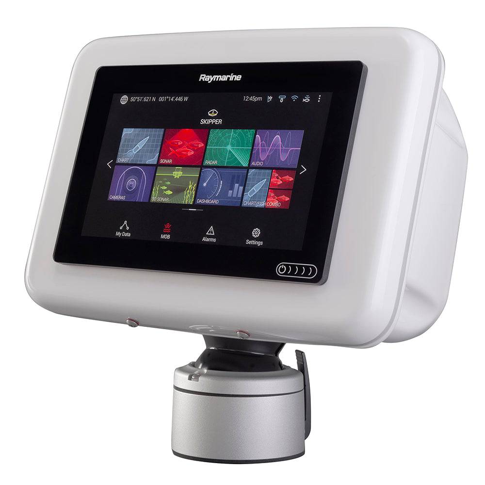 Scanstrut Scanpod Slim Deck Pod - Up to 8" Display - White [SPD-8-W] - Twin Screws Marine Service