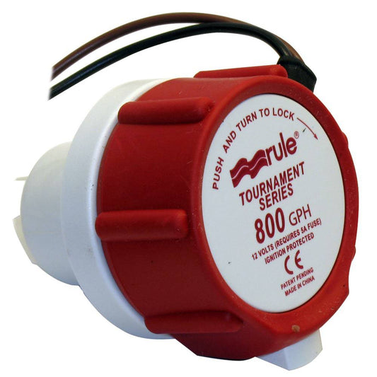 Rule 46DR Replacement Motor Cartridge f/Tournament Series - 800GPM/12V [46DR] - Twin Screws Marine Service
