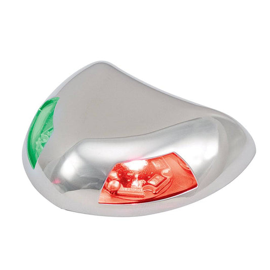 Perko Stealth Series - LED Horizontal Mount Bi-Color Light [0615DP2STS] - Twin Screws Marine Service