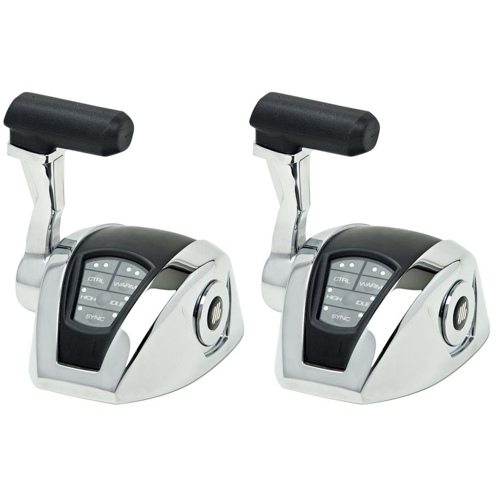 UFlex Power A Electronic Control Package - Single Engine/Dual Station - Mechanical Throttle/Mechanical Shift [MM12] - Twin Screws Marine Service