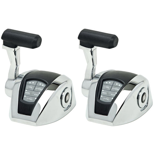 UFlex Power A Electronic Control Package - Single Engine/Dual Station - Mechanical Throttle/Mechanical Shift [MM12] - Twin Screws Marine Service