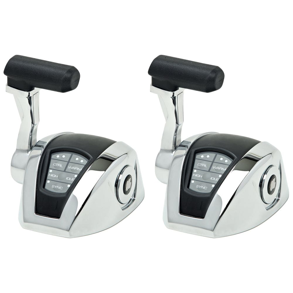 UFlex Power A Electronic Control Package - Single Engine/Dual Station - Mechanical Throttle/Electronic Shift [ME12] - Twin Screws Marine Service