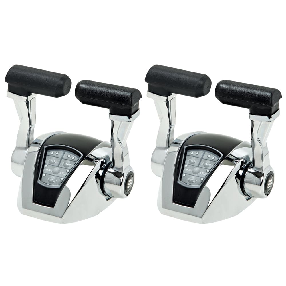 UFlex Power A Electronic Control Package - Dual Engine/Dual Station - Mechanical Throttle/Electronic Shift [ME22] - Twin Screws Marine Service