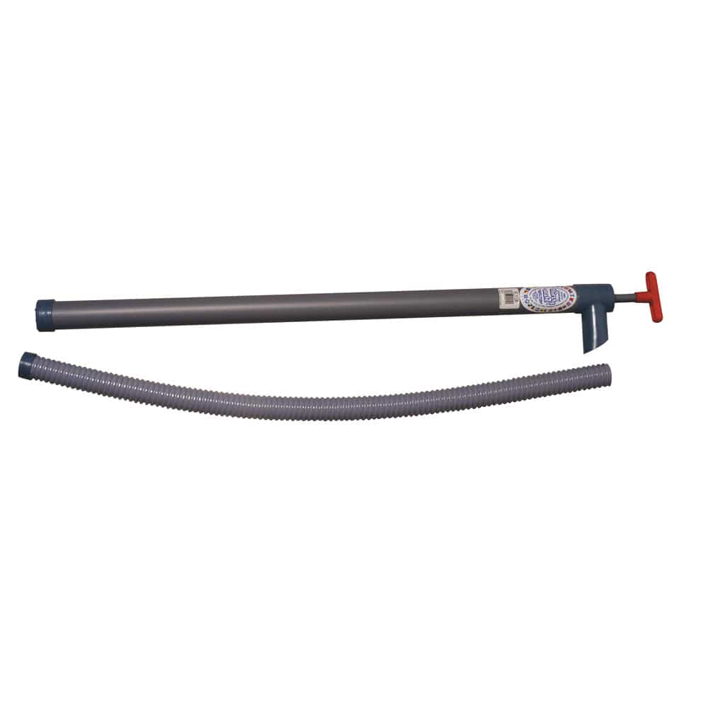 Beckson Thirsty-Mate Pump 36" w/36" Flexible Reinforced Hose [136PF] - Twin Screws Marine Service