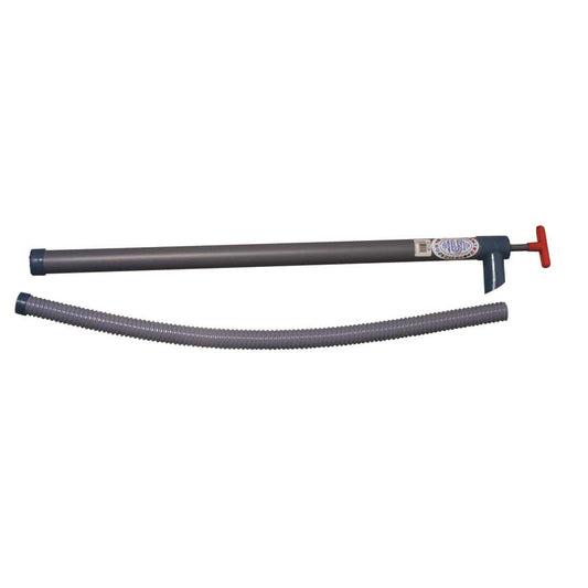 Beckson Thirsty-Mate Pump 36" w/36" Flexible Reinforced Hose [136PF] - Twin Screws Marine Service