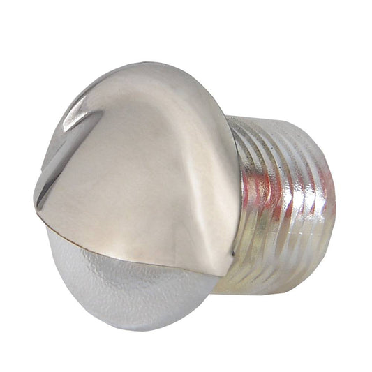Lumitec Aruba - Courtesy Light - Polished SS Finish - Blue Non-Dimming [101145] - Twin Screws Marine Service