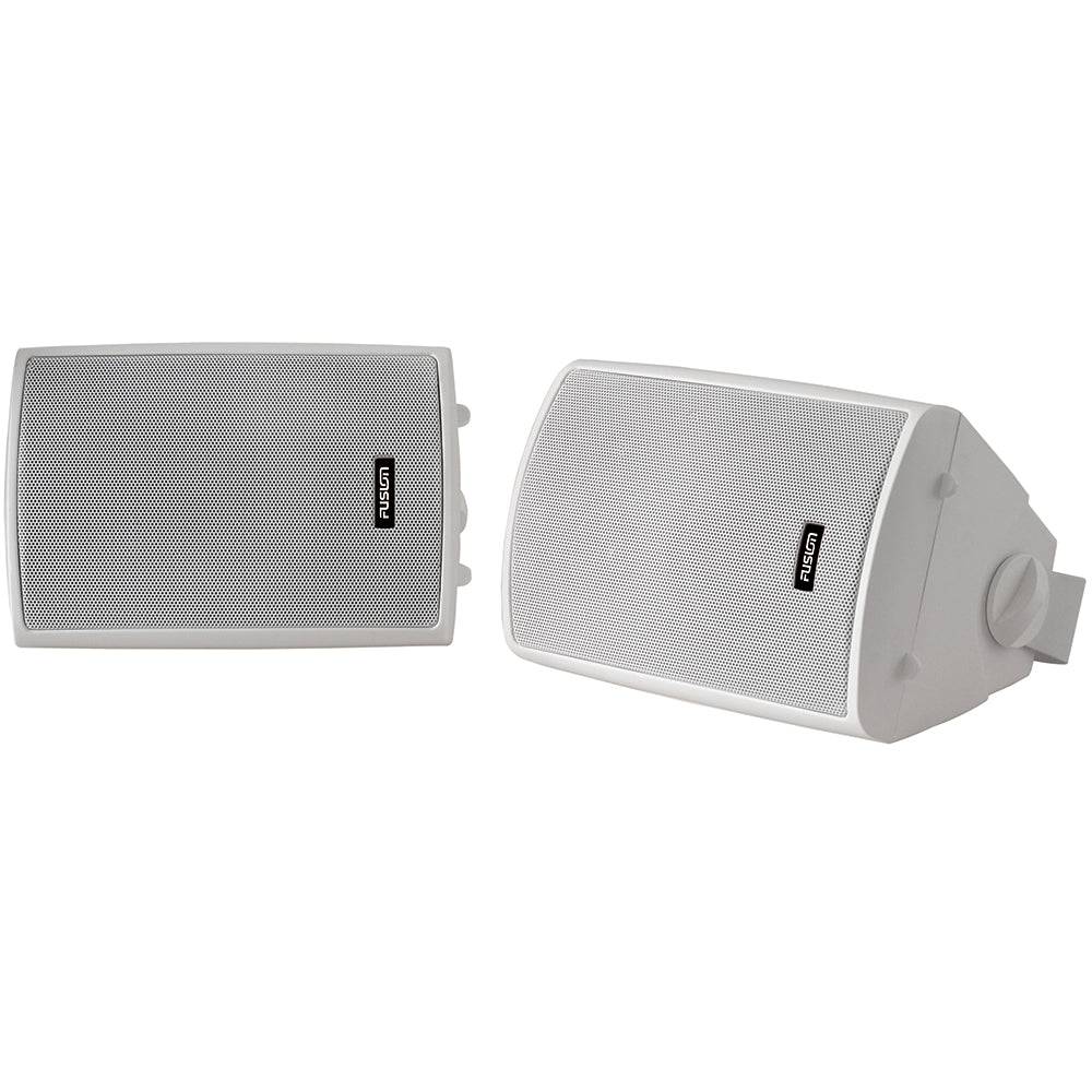 Fusion 4" Compact Marine Box Speakers - (Pair) White [MS-OS420] - Twin Screws Marine Service