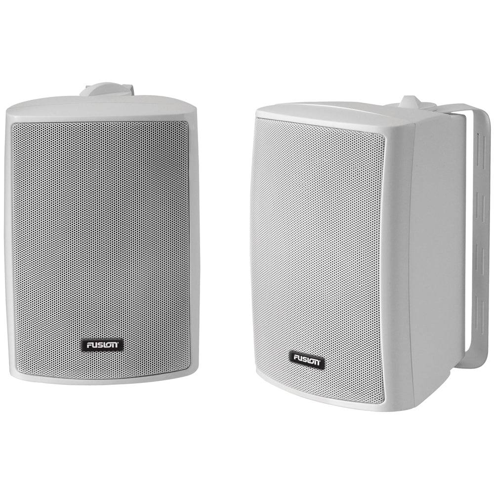 Fusion 4" Compact Marine Box Speakers - (Pair) White [MS-OS420] - Twin Screws Marine Service