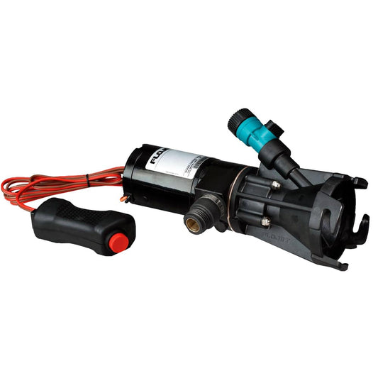 Flojet Portable Self-Priming RV Macerator Waste Pump Kit - 12V [18555000A] - Twin Screws Marine Service