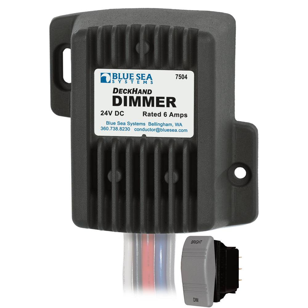 Blue Sea 7504 DeckHand Dimmer - 6 Amp/24V [7504] - Twin Screws Marine Service