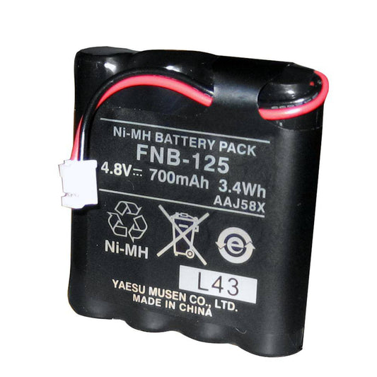 Standard Horizon FNB-125 Battery Pack f/HX100 [FNB-125] - Twin Screws Marine Service