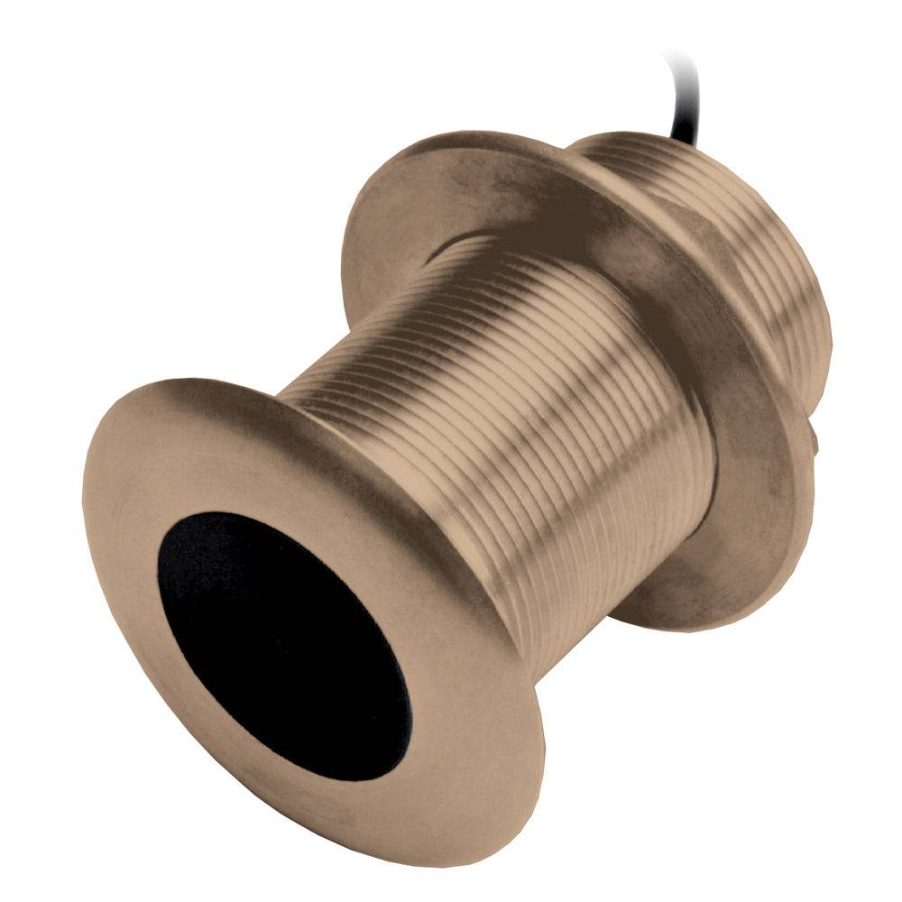 Garmin B75H Bronze 20 Degree Thru-Hull Transducer - 600W, 8-Pin [010-11634-22] - Twin Screws Marine Service