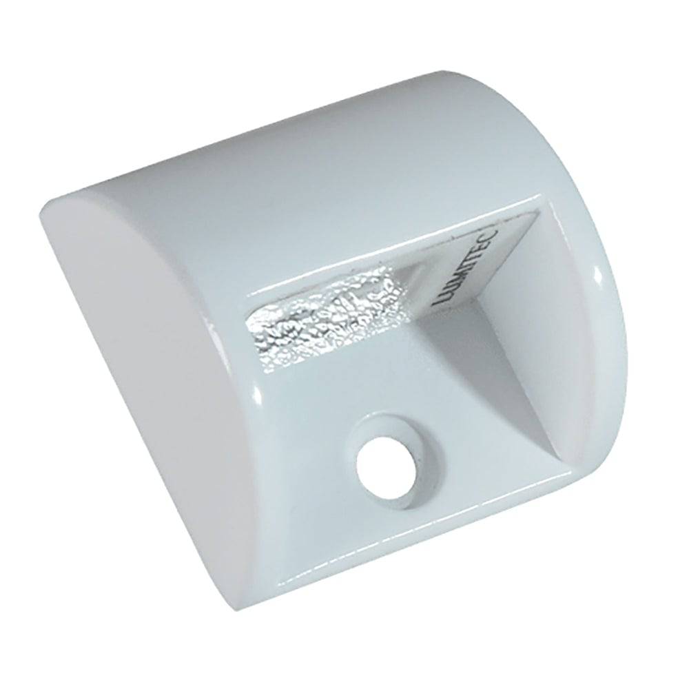 Lumitec Andros - Courtesy Light - White Powder Coat Finish - Blue Non-Dimming [101047] - Twin Screws Marine Service