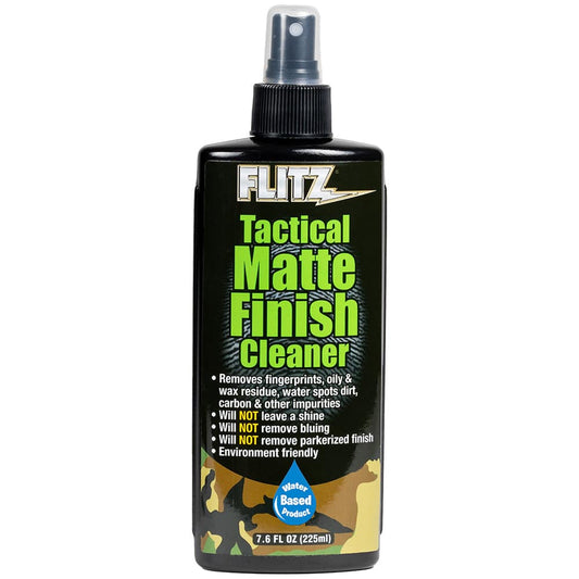 Flitz Tactical Matte Finish Cleaner - 7.6oz Spray [TM 81585] - Twin Screws Marine Service