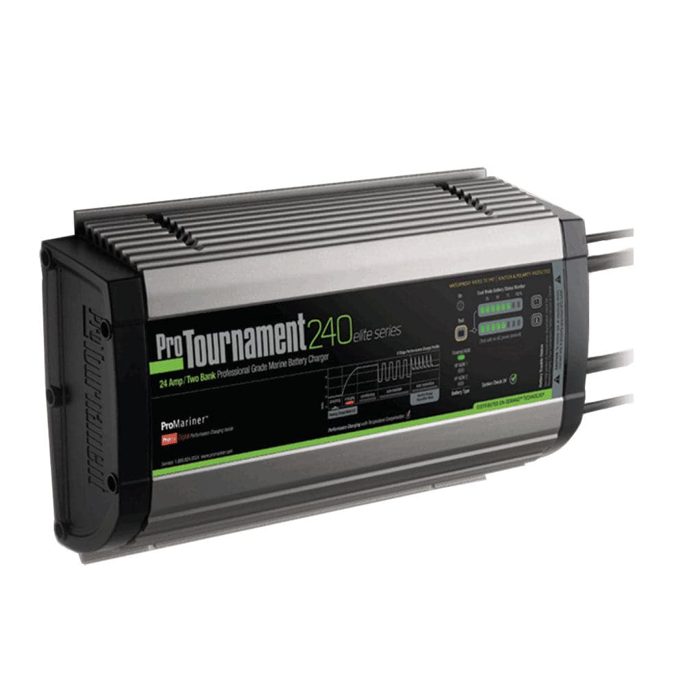 ProMariner ProTournament 240 elite Dual Charger - 24 Amp, 2 Bank [52024] - Twin Screws Marine Service