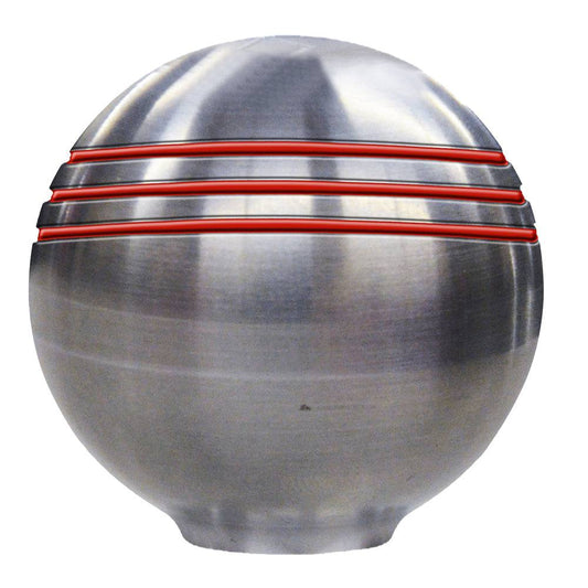 Schmitt Marine Throttle Knob - 1-7/8" - Red Grooves [50044] - Twin Screws Marine Service