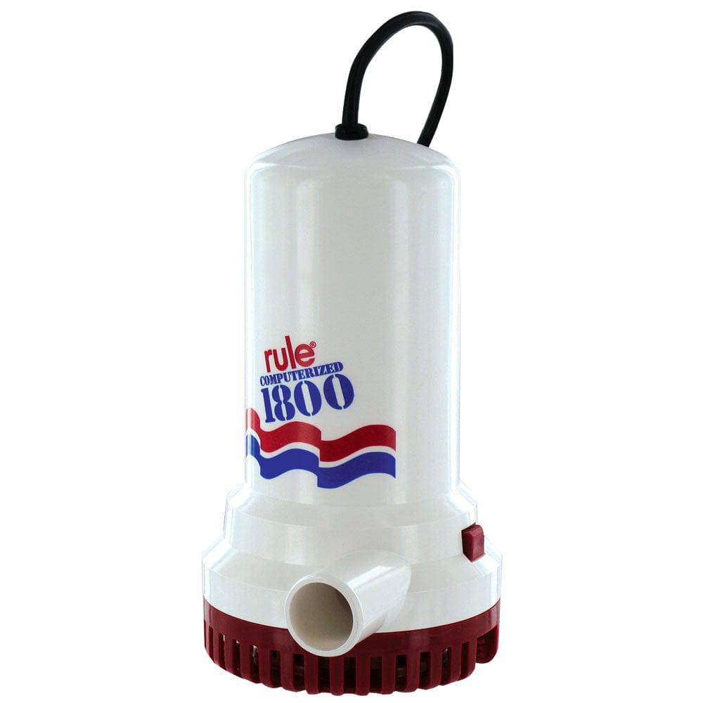 Rule 1800 Sump/Utility Pump w/8' Cord - 110V Automatic [A53S] - Twin Screws Marine Service
