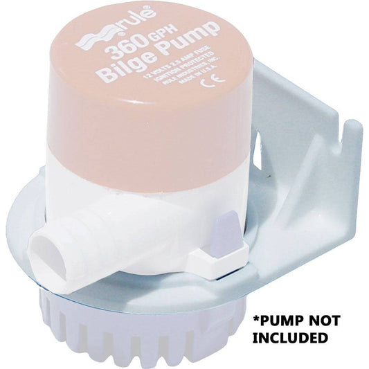 Rule Side Mount Bracket f/360-1100gph Round Pumps [66] - Twin Screws Marine Service