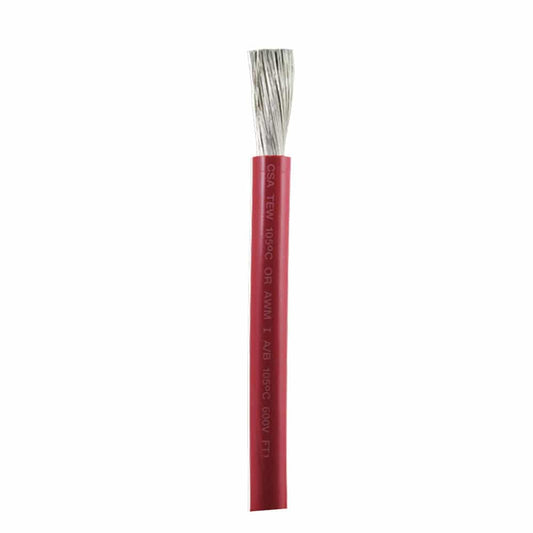 Ancor Red 1/0 AWG Battery Cable - Sold By The Foot [1165-FT] - Twin Screws Marine Service