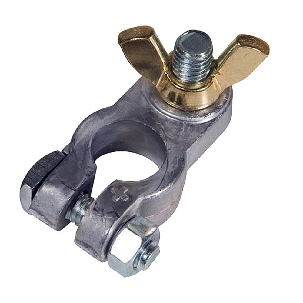 Ancor Lead Battery Terminal - 3/8" Stud - Positive [260200] - Twin Screws Marine Service