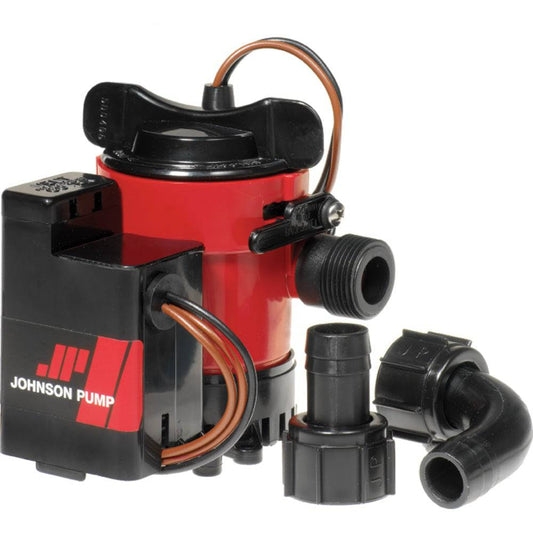 Johnson Pump Cartridge Combo 1000GPH Auto Bilge Pump w/Switch - 12V [05903-00] - Twin Screws Marine Service