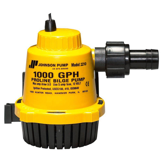 Johnson Pump Proline Bilge Pump - 1000 GPH [22102] - Twin Screws Marine Service