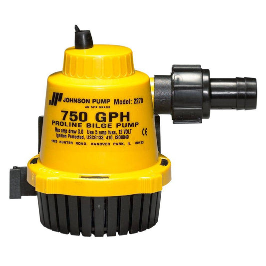 Johnson Pump Proline Bilge Pump - 750 GPH [22702] - Twin Screws Marine Service