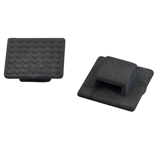 Weld Mount AT-3B Small Black Nylon Wire Tie Mount - Qty. 100 [803900B] - Twin Screws Marine Service