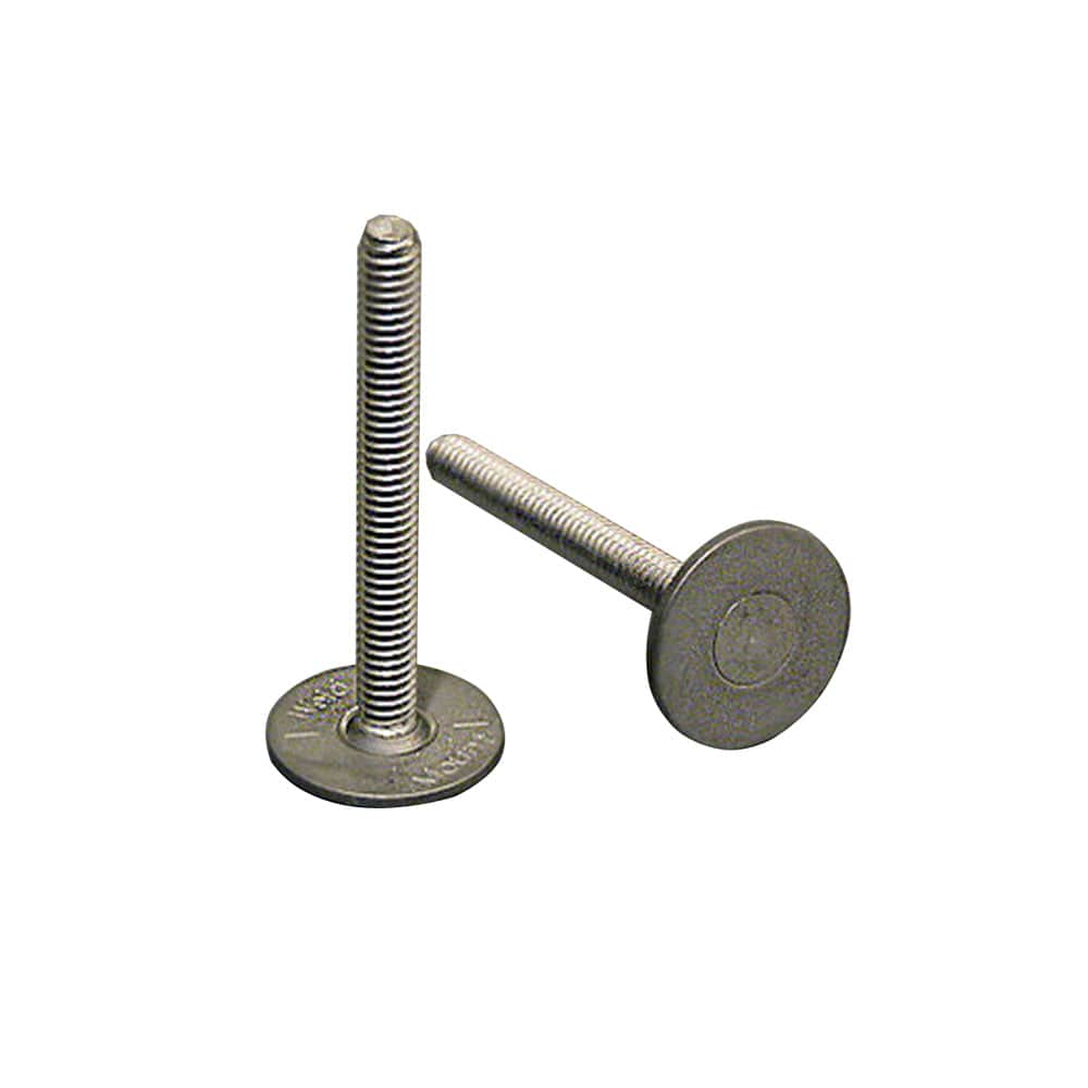 Weld Mount 1" Tall Stainless Panel Stud w/0.62" Base & #8 x 32 Thread - Qty. 15 [83216] - Twin Screws Marine Service