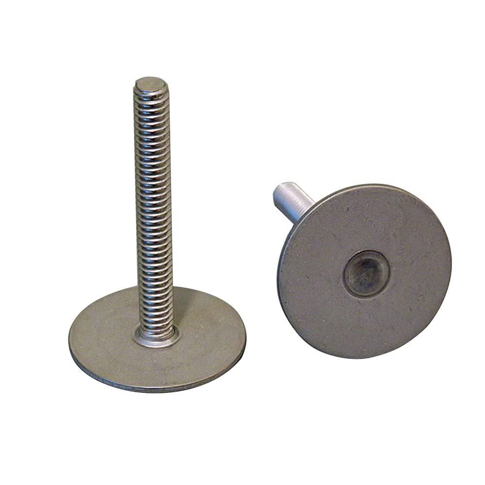 Weld Mount 1.5" Tall Stainless Stud w/1/4" x 20 Threads - Qty. 10 [142024] - Twin Screws Marine Service