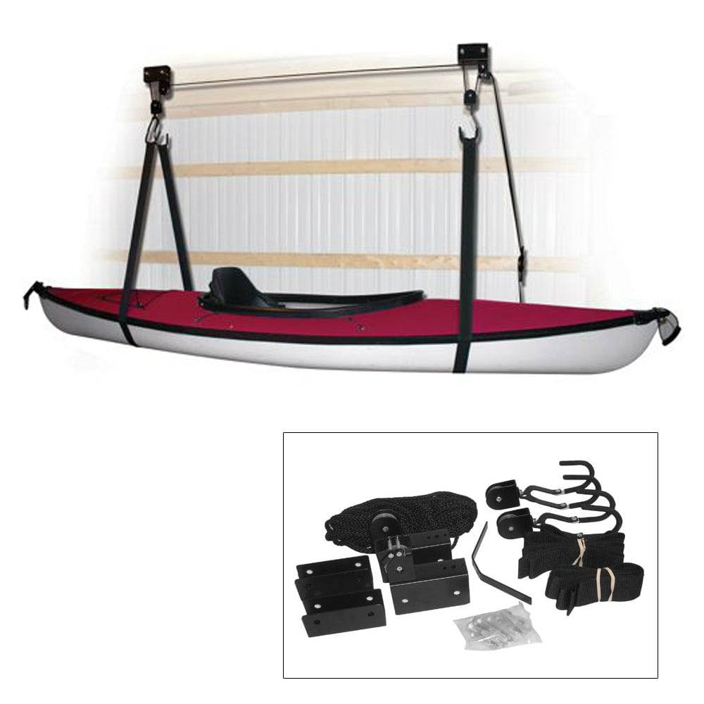 Attwood Kayak Hoist System - Black [11953-4] - Twin Screws Marine Service