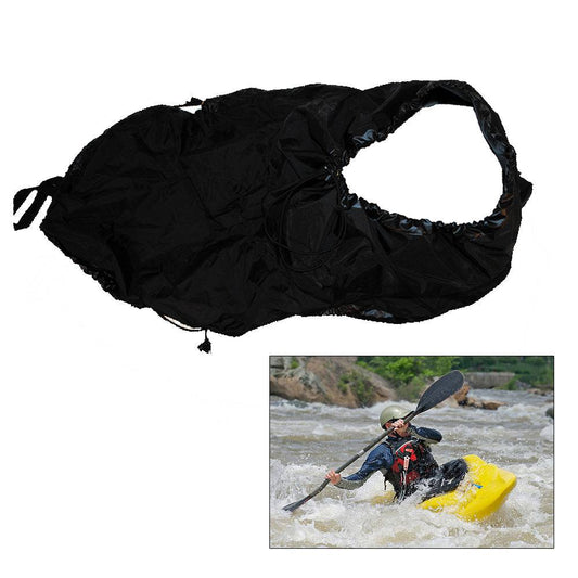 Attwood Universal Fit Kayak Spray Skirt - Black [11776-5] - Twin Screws Marine Service