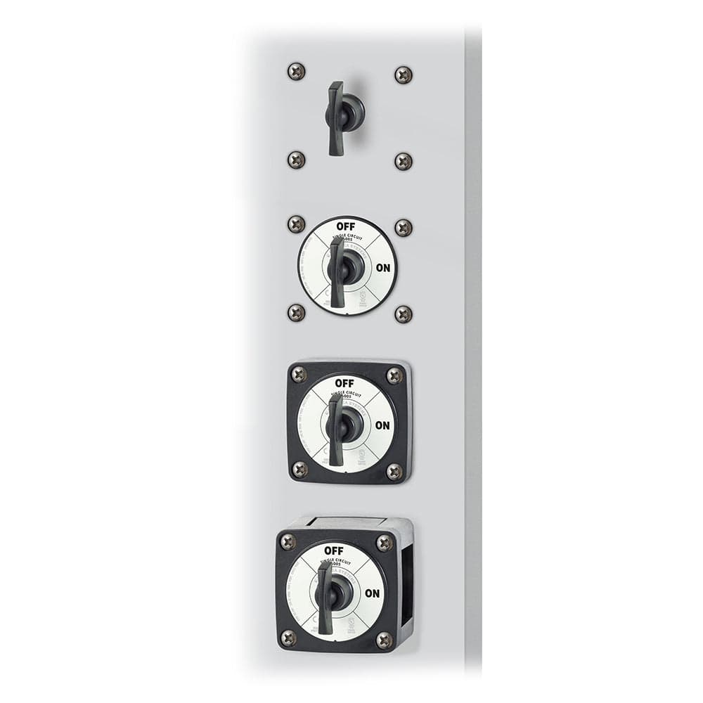 Blue Sea 6005200 Battery Switch Single Circuit ON-OFF - Black [6005200] - Twin Screws Marine Service