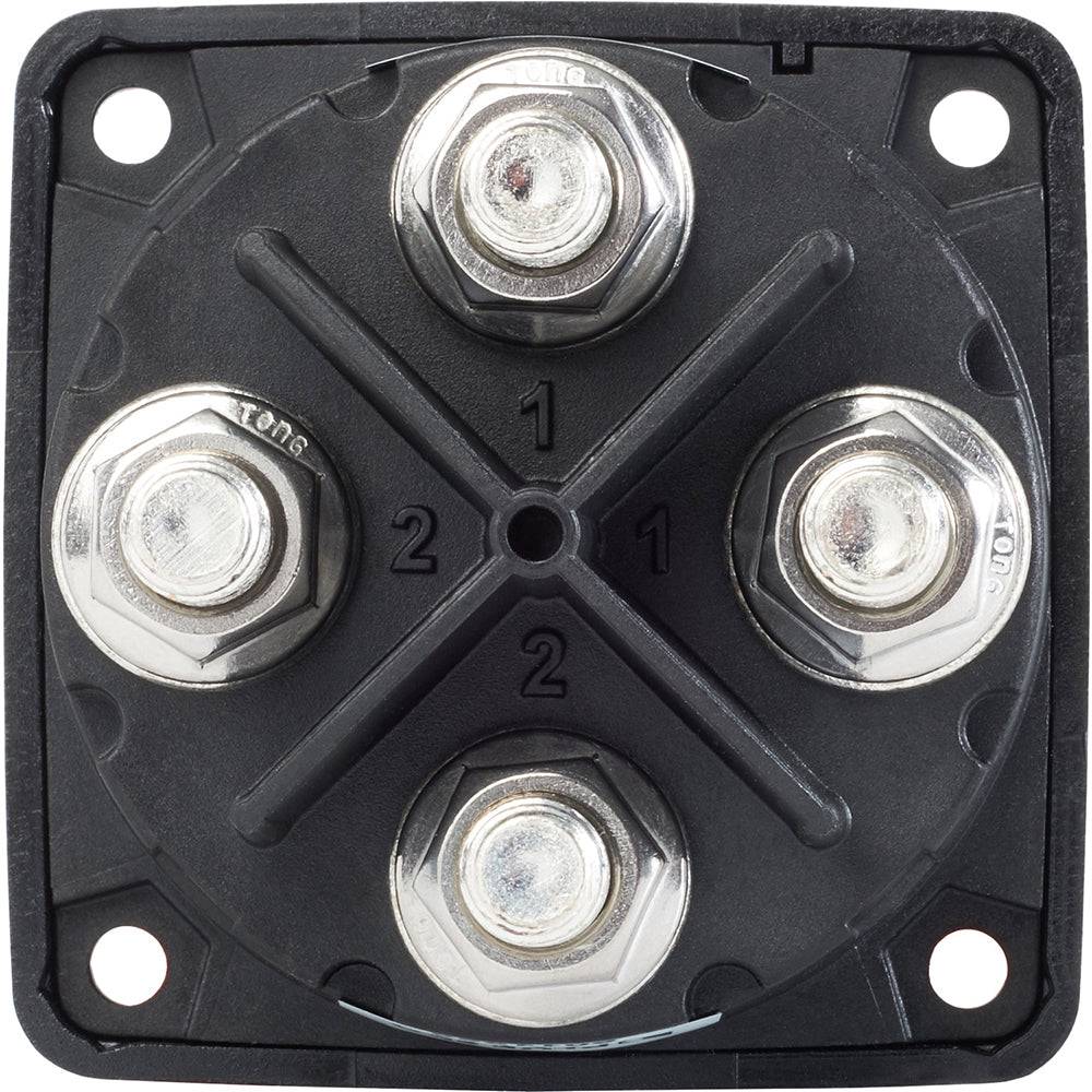 Blue Sea 6011200 m-Series Battery Switch Dual Circuit Plus - Black [6011200] - Twin Screws Marine Service
