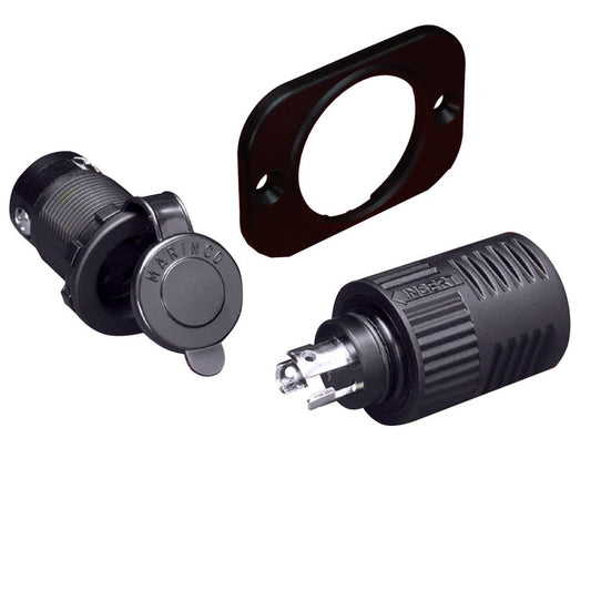 Marinco ConnectPro Charging/Trolling System Receptacle & Plug [12VCP] - Twin Screws Marine Service