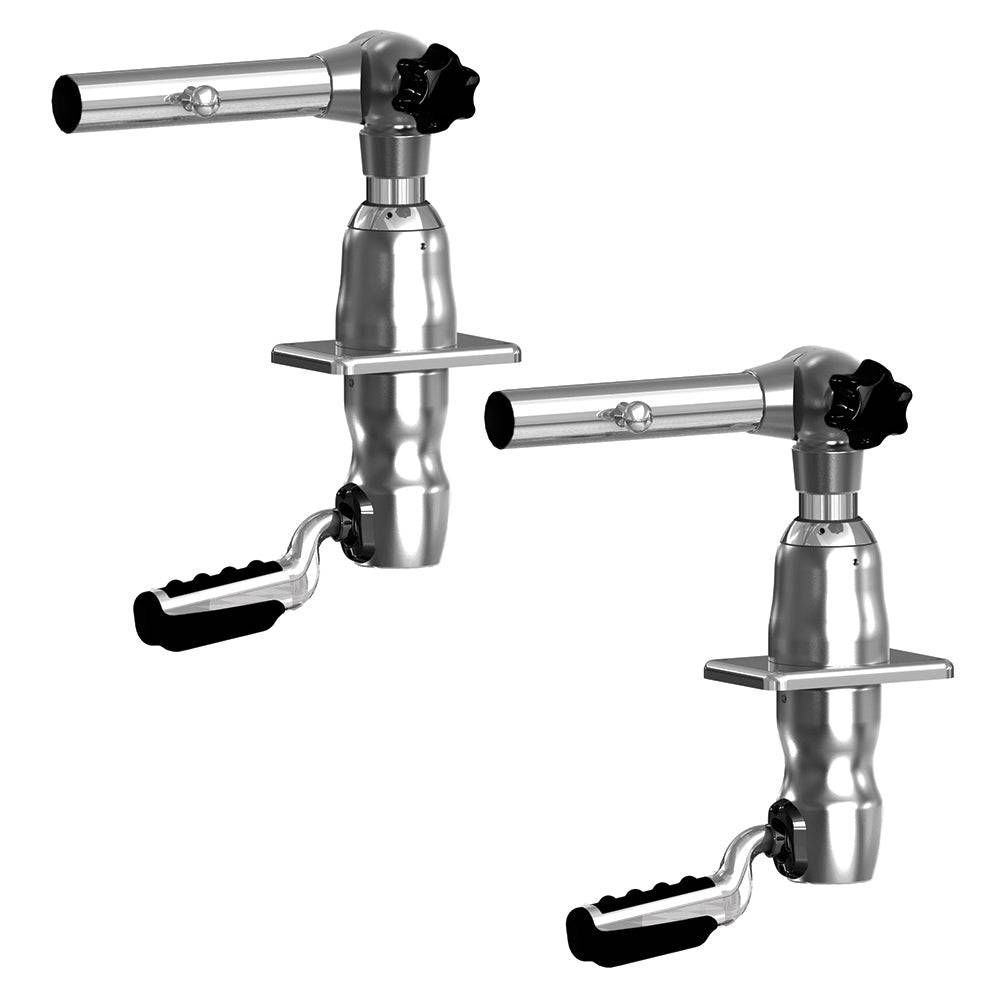 TACO Grand Slam 280 Outrigger Mounts w/Offset Handle [GS-2801] - Twin Screws Marine Service