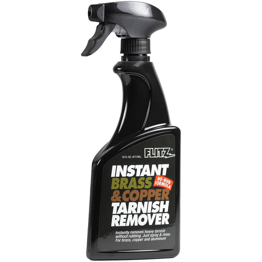 Flitz Instant Brass & Copper Tarnish Remover - 16. oz Spray [BC 01806] - Twin Screws Marine Service